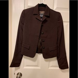 VERSACE Jeans Couture Brown Blazer